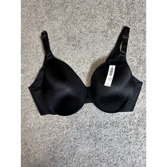 Soma Other - Soma Vanishing Back Full Coverage Bra 40DD Black Underwire Smooth NWT